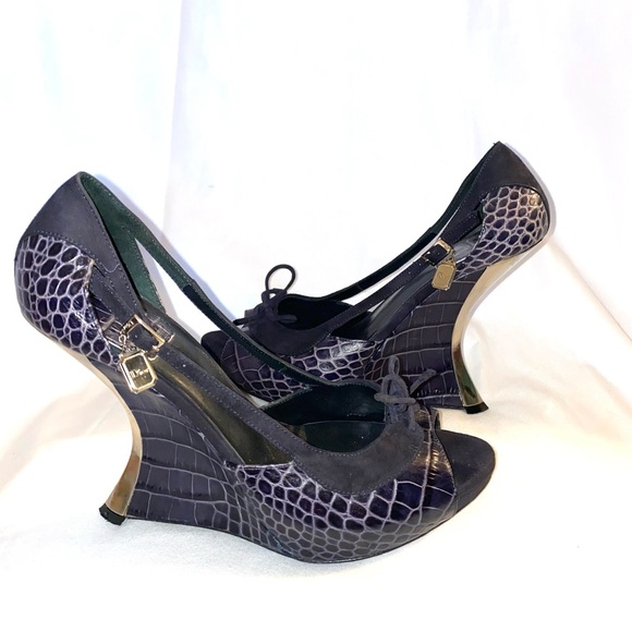 Christian Dior Leather Wedges - Picture 5 of 13